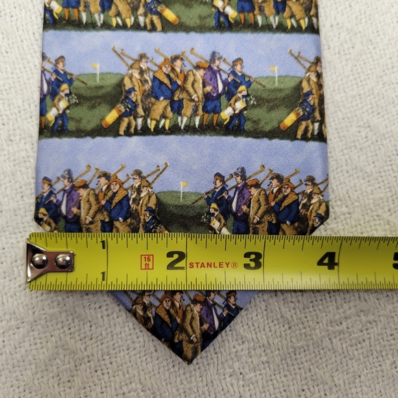 NWT Rare Guy Buffet 100% Silk Tie - Picture 8 of 9